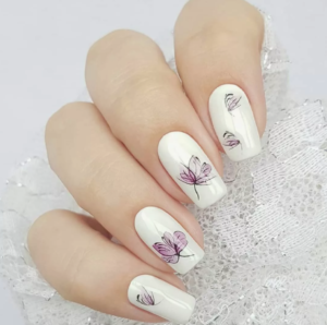 White Nail Designs for Different Seasons and Holidays