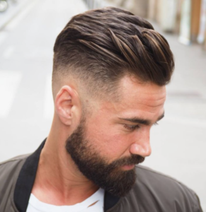 The QB Cut short messy style for men