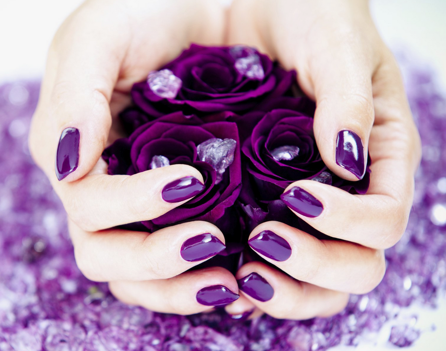 3 Best Fashionable and Stylish Purple Color Nail Art Designs