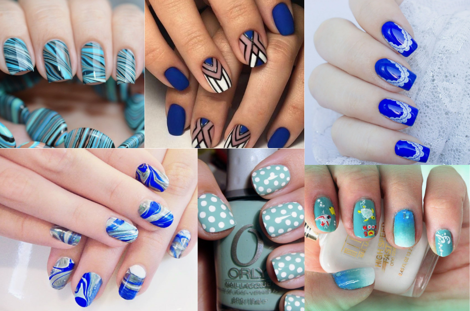 Blue Nail Art Designs Creative Ways to Rock a Custom Manicure